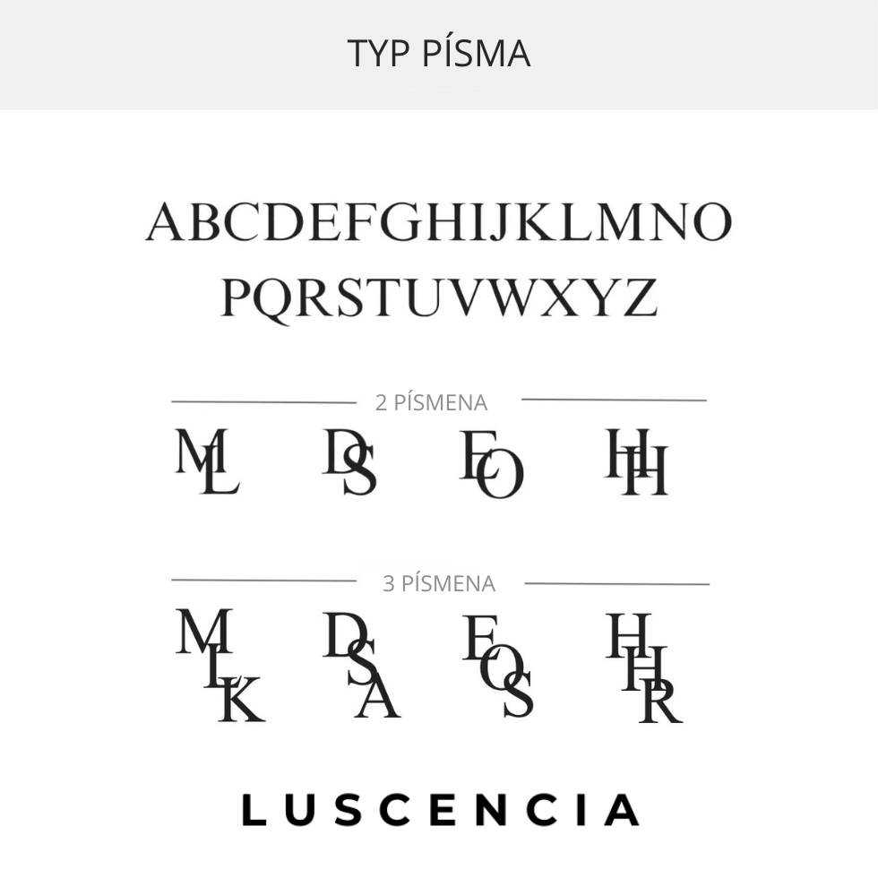 AVELYN – Personalizovaný náhrdelník s iniciálami